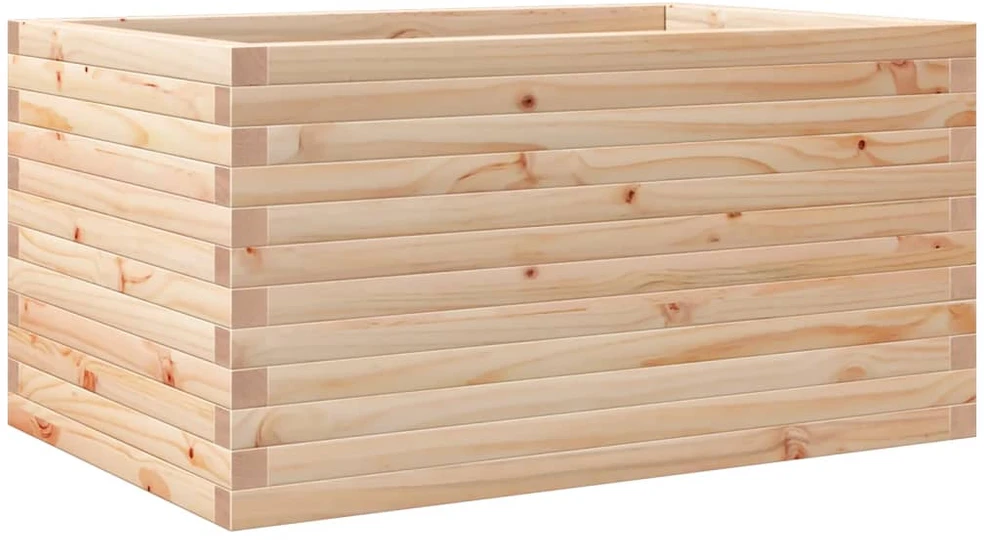 Sodo lovelis, 90x60x45,5cm, pušies medienos masyvas