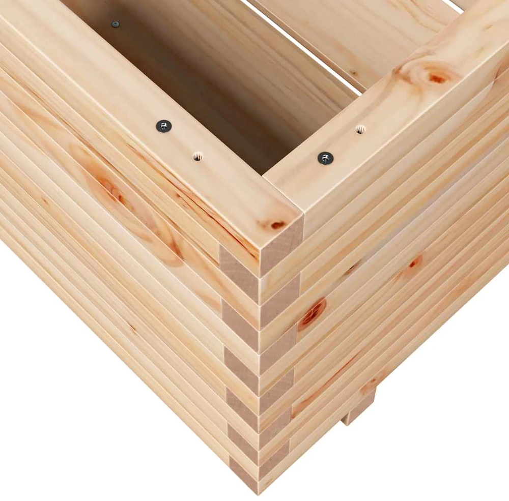 Sodo lovelis, 90x60x49,5cm, pušies medienos masyvas