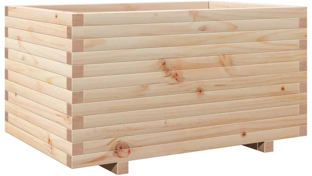 Sodo lovelis, 90x60x49,5cm, pušies medienos masyvas