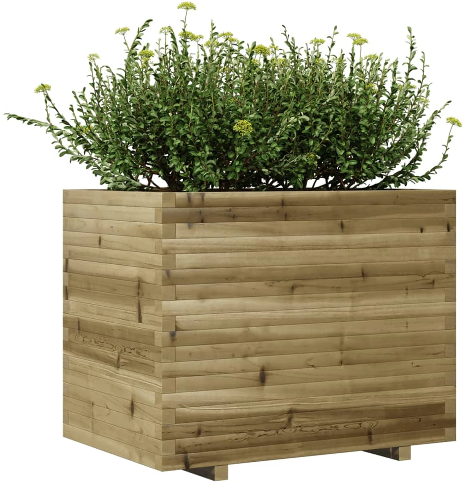 Sodo lovelis, 90x60x72,5cm, impregnuota pušies mediena