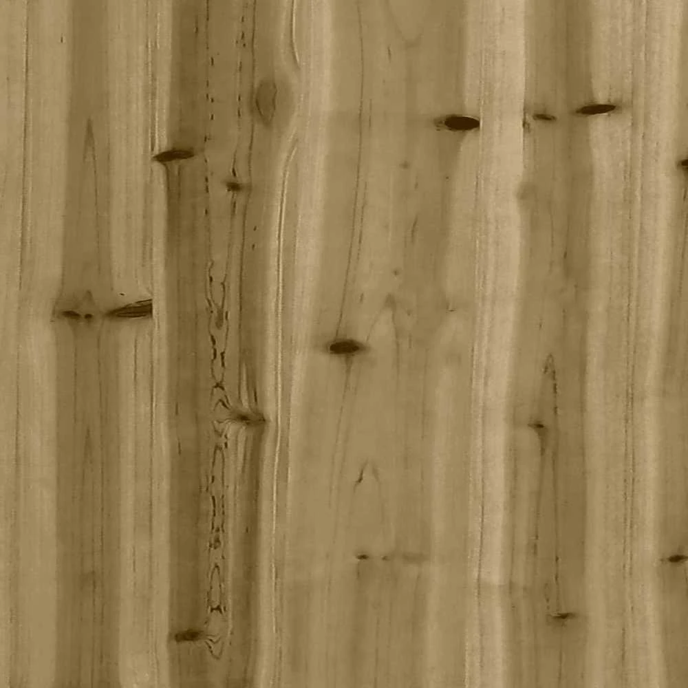 Sodo lovelis, 90x90x23cm, impregnuota pušies mediena