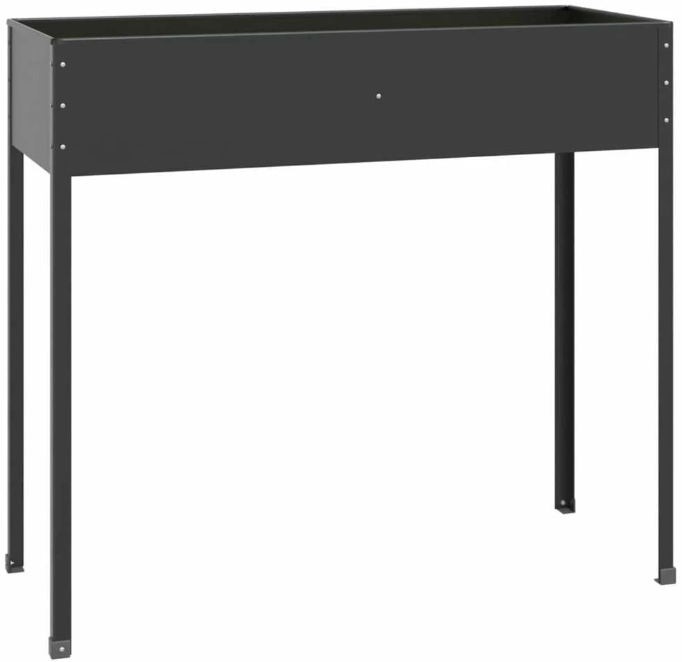 Sodo lovelis, antracito, 100,5x40,5x90cm, galvanizuotas plienas