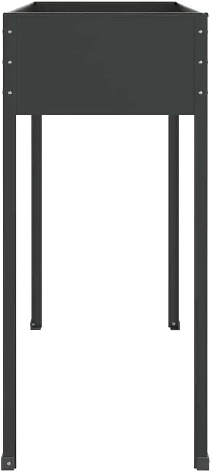 Sodo lovelis, antracito, 100,5x40,5x90cm, galvanizuotas plienas