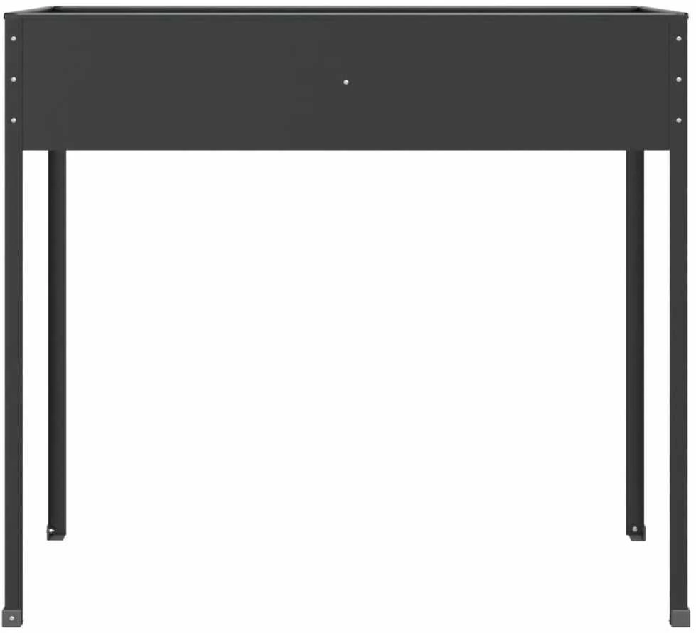 Sodo lovelis, antracito, 100,5x40,5x90cm, galvanizuotas plienas