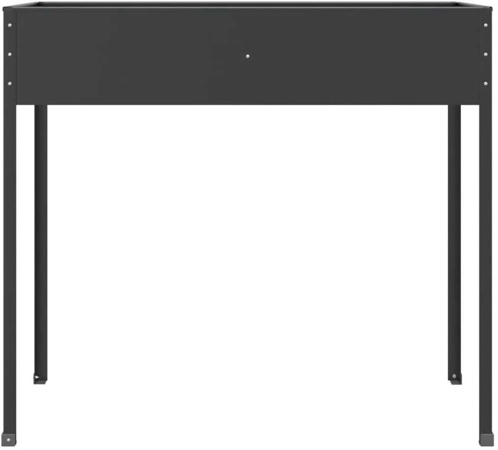 Sodo lovelis, antracito, 100,5x40,5x90cm, galvanizuotas plienas