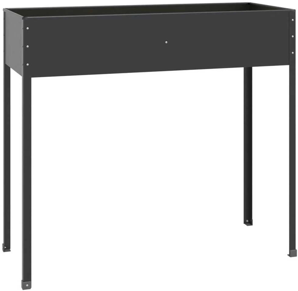Sodo lovelis, antracito, 100,5x40,5x90cm, galvanizuotas plienas