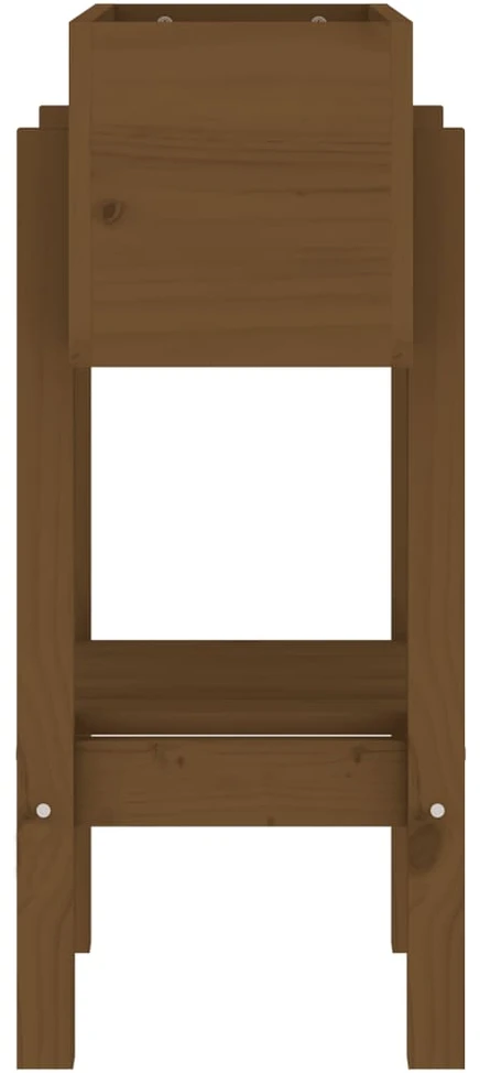 Sodo lovelis, medaus rudas, 62x30x69cm, pušies medienos masyvas