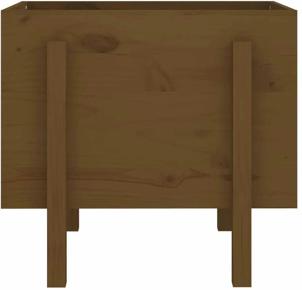 Sodo lovelis, medaus rudas, 62x50x57cm, pušies medienos masyvas