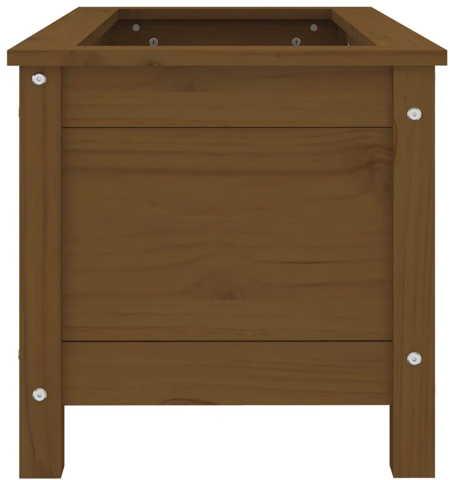 Sodo lovelis, medaus rudas, 82,5x40x39cm, pušies masyvas