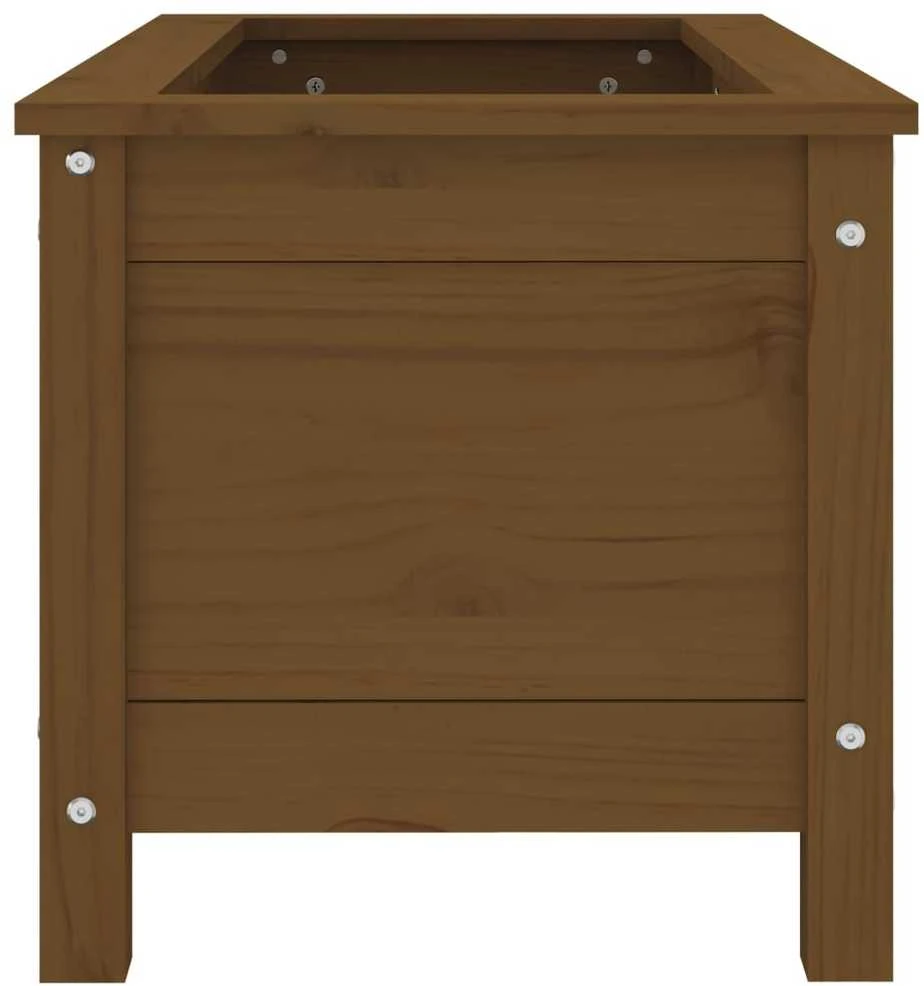 Sodo lovelis, medaus rudas, 82,5x40x39cm, pušies masyvas
