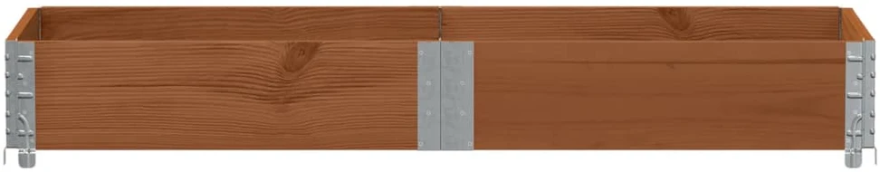 Sodo lovelis, rudas, 150x50cm, pušies medienos masyvas