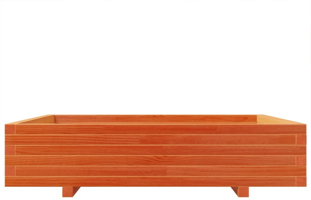 Sodo lovelis, vaško rudas, 110x110x26,5cm, pušies masyvas
