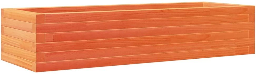 Sodo lovelis, vaško rudas, 110x40x23cm, pušies masyvas