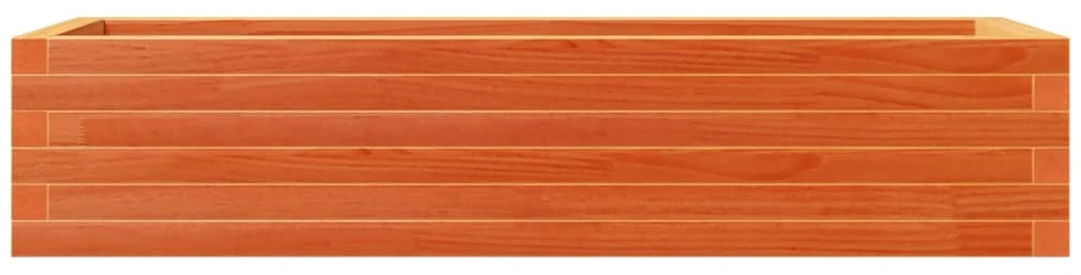 Sodo lovelis, vaško rudas, 110x40x23cm, pušies masyvas