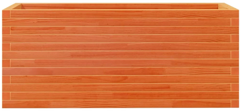 Sodo lovelis, vaško rudas, 110x40x45,5cm, pušies masyvas