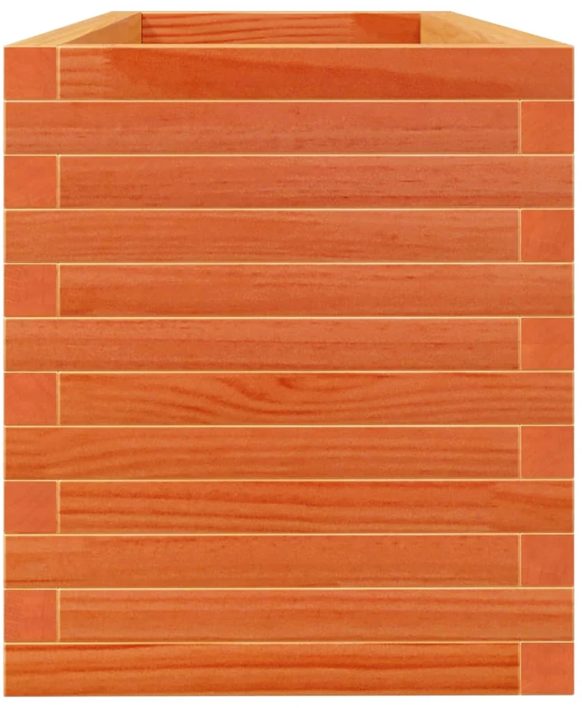 Sodo lovelis, vaško rudas, 110x40x45,5cm, pušies masyvas