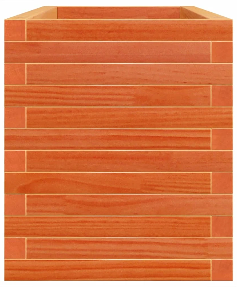 Sodo lovelis, vaško rudas, 110x40x46cm, pušies masyvas
