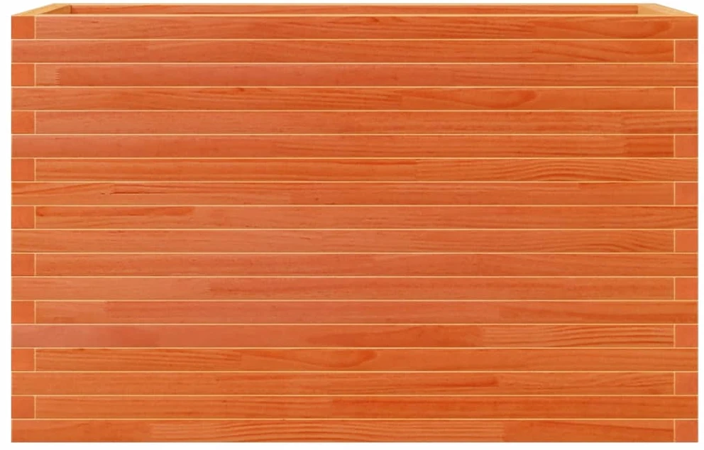 Sodo lovelis, vaško rudas, 110x40x68,5cm, pušies masyvas