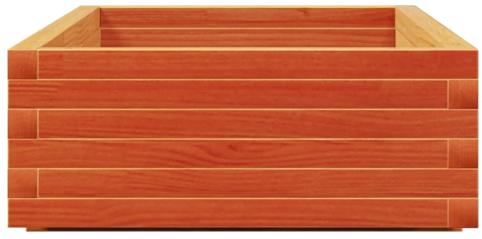 Sodo lovelis, vaško rudas, 110x60x26,5cm, pušies masyvas