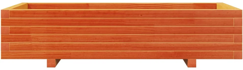 Sodo lovelis, vaško rudas, 110x60x26,5cm, pušies masyvas