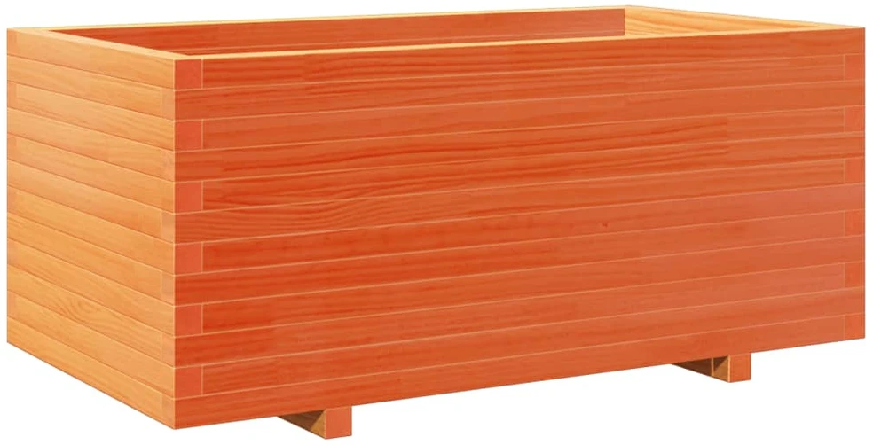 Sodo lovelis, vaško rudas, 110x60x49,5cm, pušies masyvas
