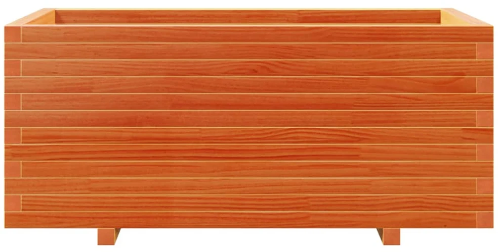 Sodo lovelis, vaško rudas, 110x60x49,5cm, pušies masyvas