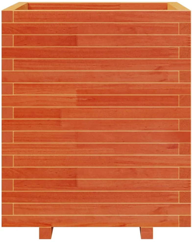 Sodo lovelis, vaško rudas, 60x60x72,5cm, pušies masyvas