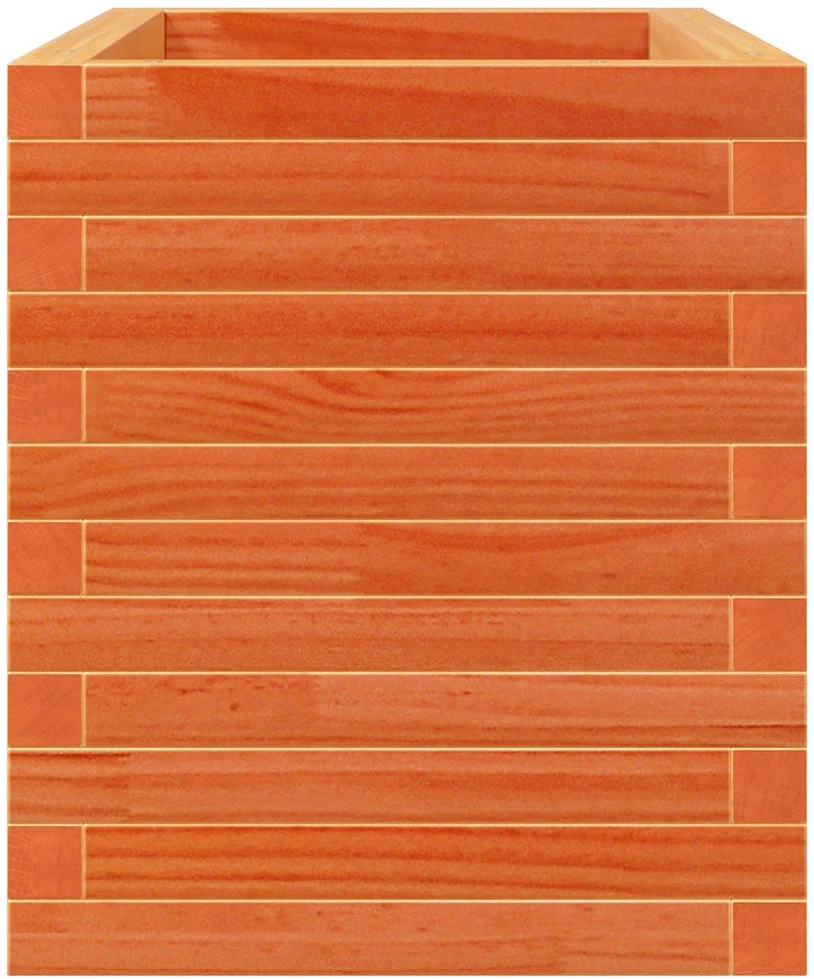 Sodo lovelis, vaško rudas, 70x40x45,5cm, pušies masyvas