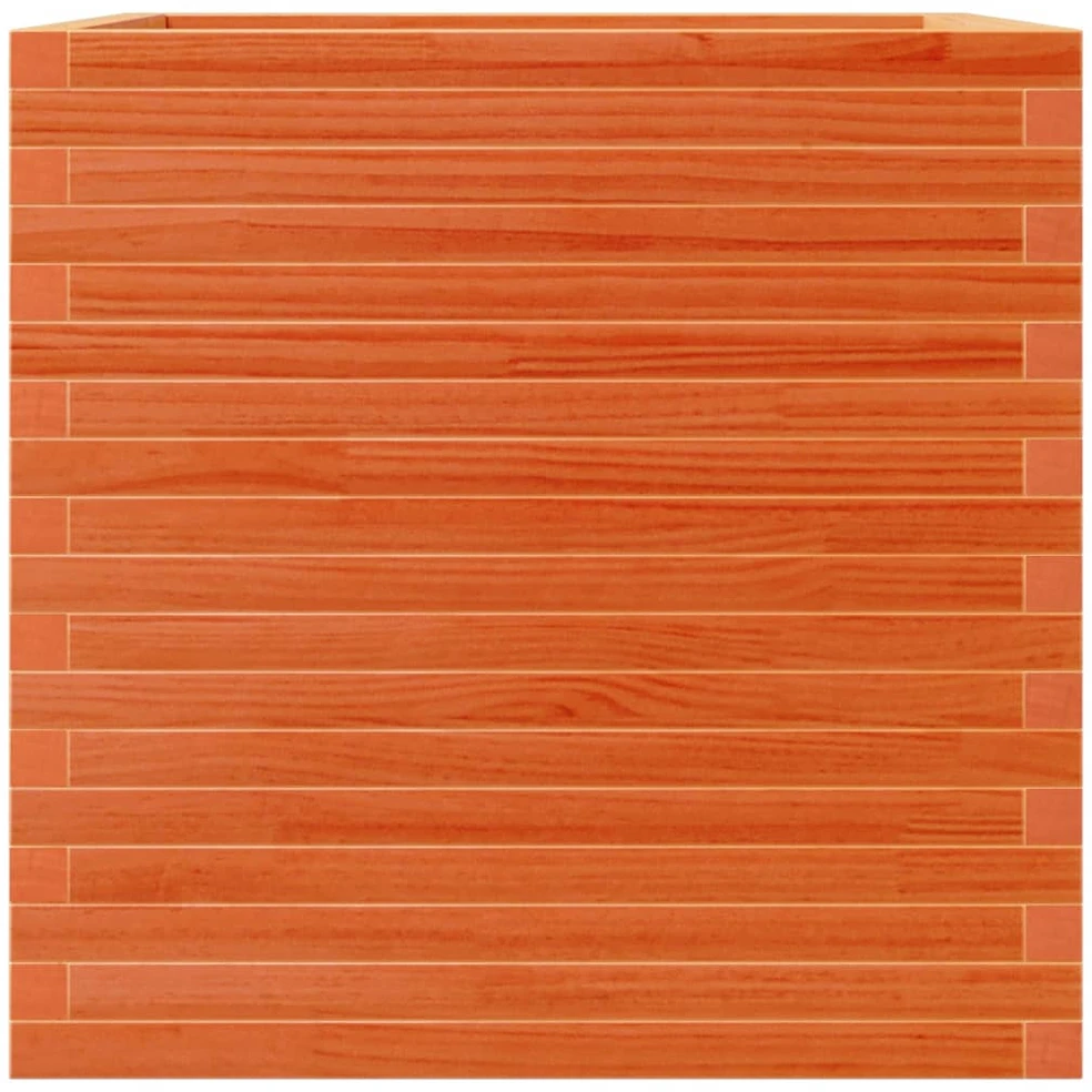 Sodo lovelis, vaško rudas, 70x70x68,5cm, pušies masyvas