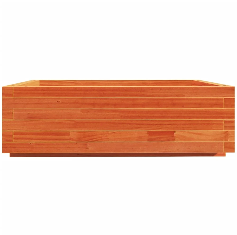 Sodo lovelis, vaško rudas, 80x80x26,5cm, pušies masyvas