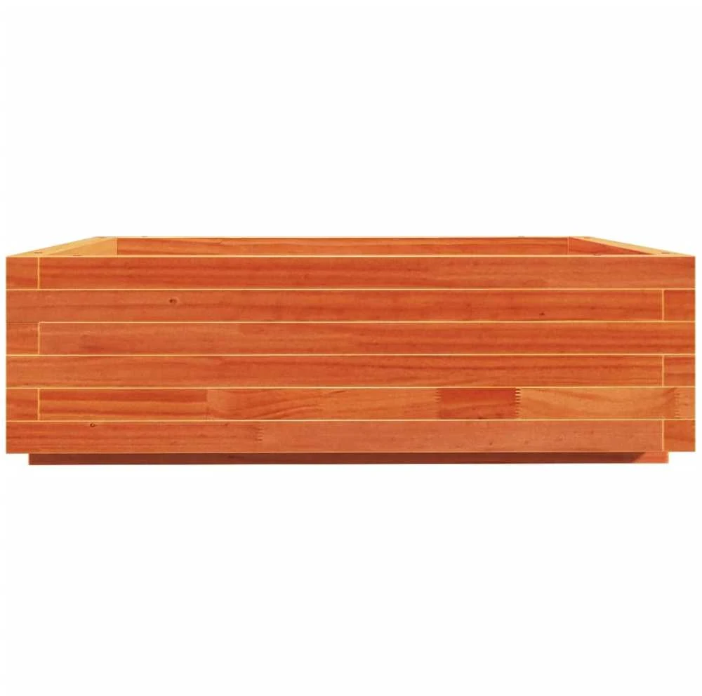 Sodo lovelis, vaško rudas, 80x80x26,5cm, pušies masyvas