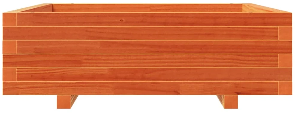 Sodo lovelis, vaško rudas, 80x80x26,5cm, pušies masyvas