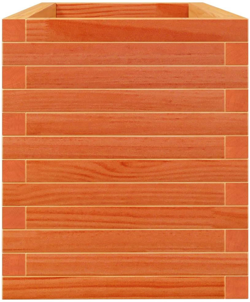 Sodo lovelis, vaško rudas, 90x40x45,5cm, pušies masyvas