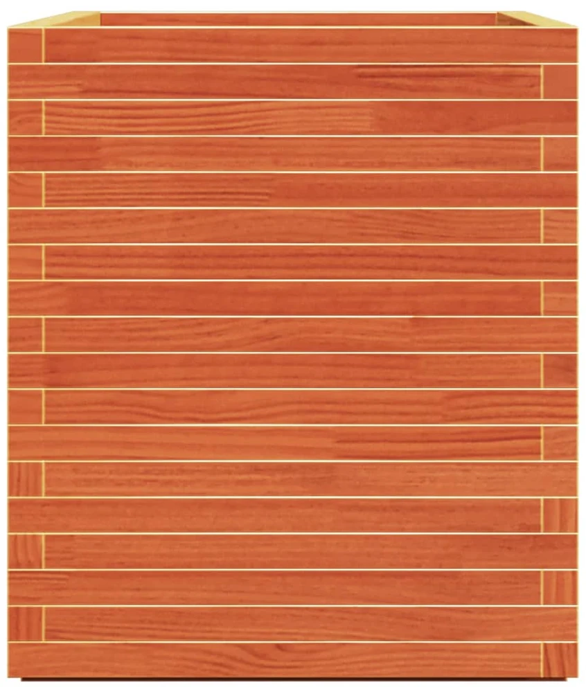 Sodo lovelis, vaško rudas, 90x60x72cm, pušies medienos masyvas