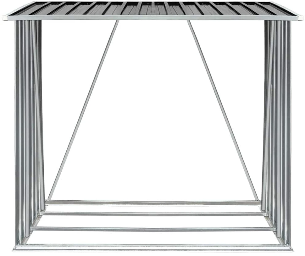 Sodo malkinė, antracito, 163x83x154cm, galvanizuotas plienas