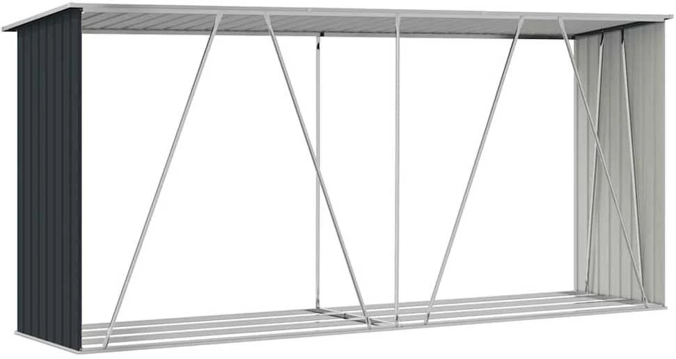 Sodo malkinė, antracito, 330x84x152cm, galvanizuotas plienas