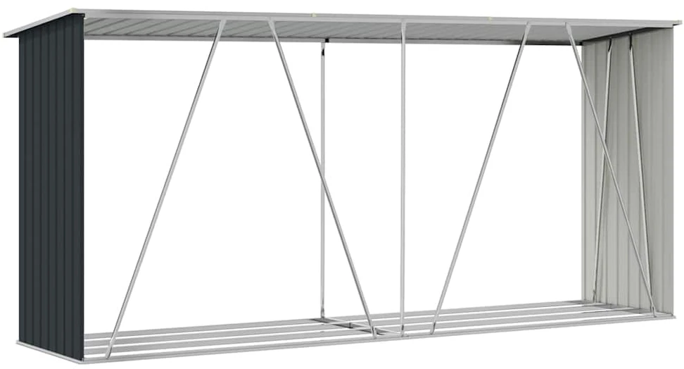 Sodo malkinė, antracito, 330x84x152cm, galvanizuotas plienas