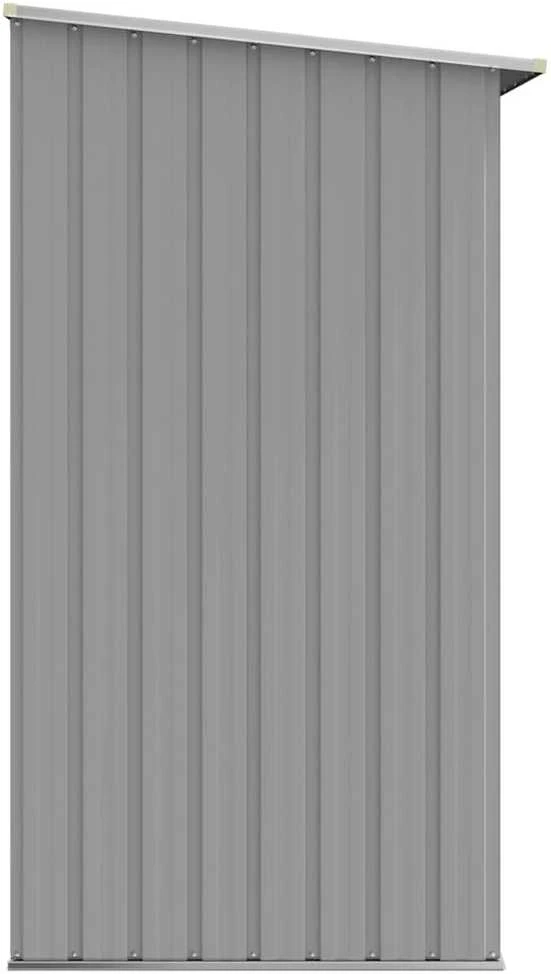Sodo malkinė, galvanizuotas plienas, 330x84x152cm, pilka