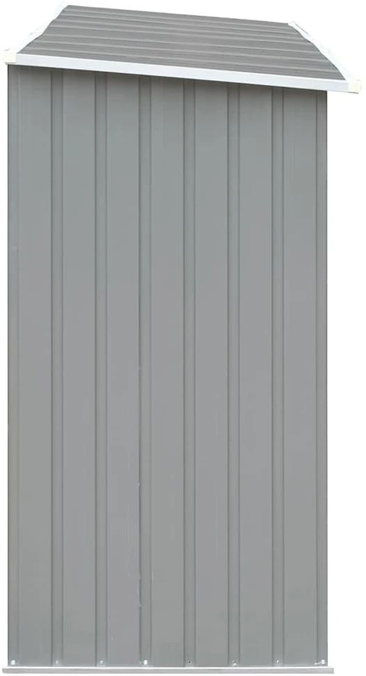Sodo malkinė, galvanizuotas plienas, 330x84x152cm, pilka