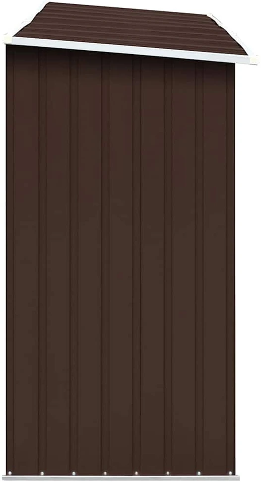 Sodo malkinė, ruda, 330x84x152cm, galvanizuotas plienas