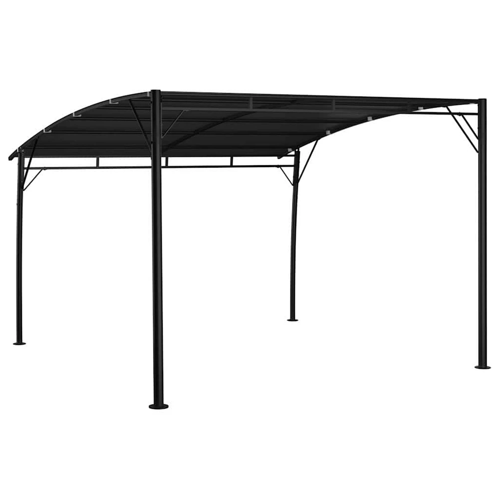 Sodo markizė nuo saulės, antracito spalvos, 3x3x2,55m