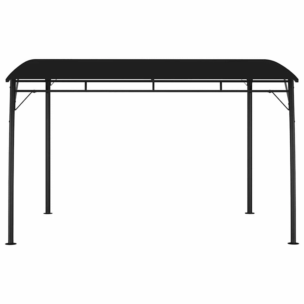 Sodo markizė nuo saulės, antracito spalvos, 3x3x2,55m