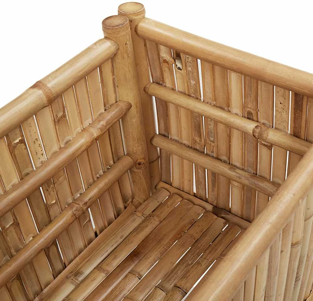 Pakelta lova Ruda 70 x 35 x 70 cm Bambukas