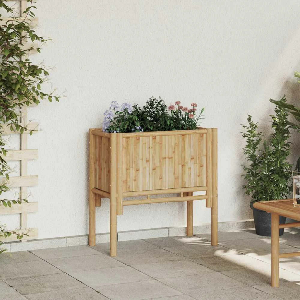 Pakelta lova Ruda 70 x 35 x 70 cm Bambukas