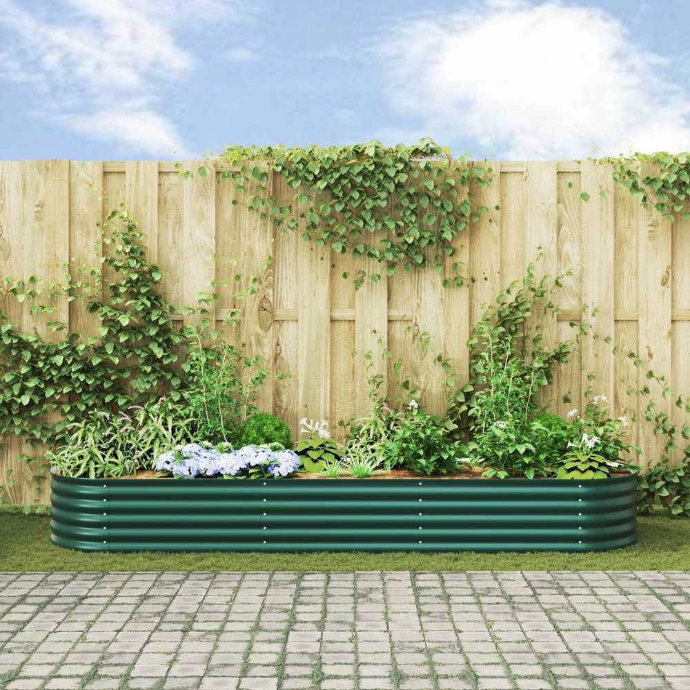 Pakelta lova Žalia 320 x 80 x 44 cm Plienas