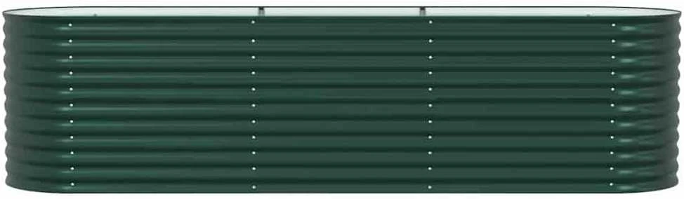 Pakelta lova Žalia 320 x 80 x 81 cm Plienas