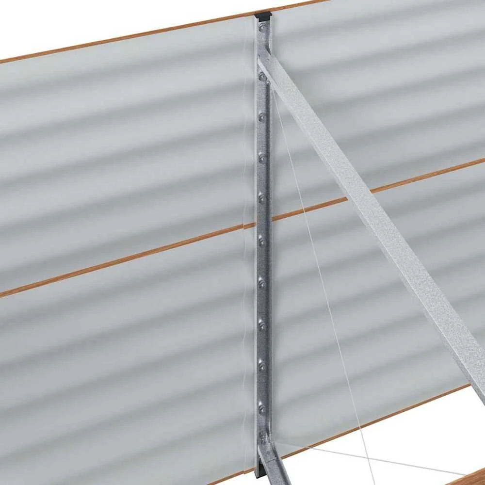 Pakelta lova Ruda 400 x 80 x 81 cm Plienas