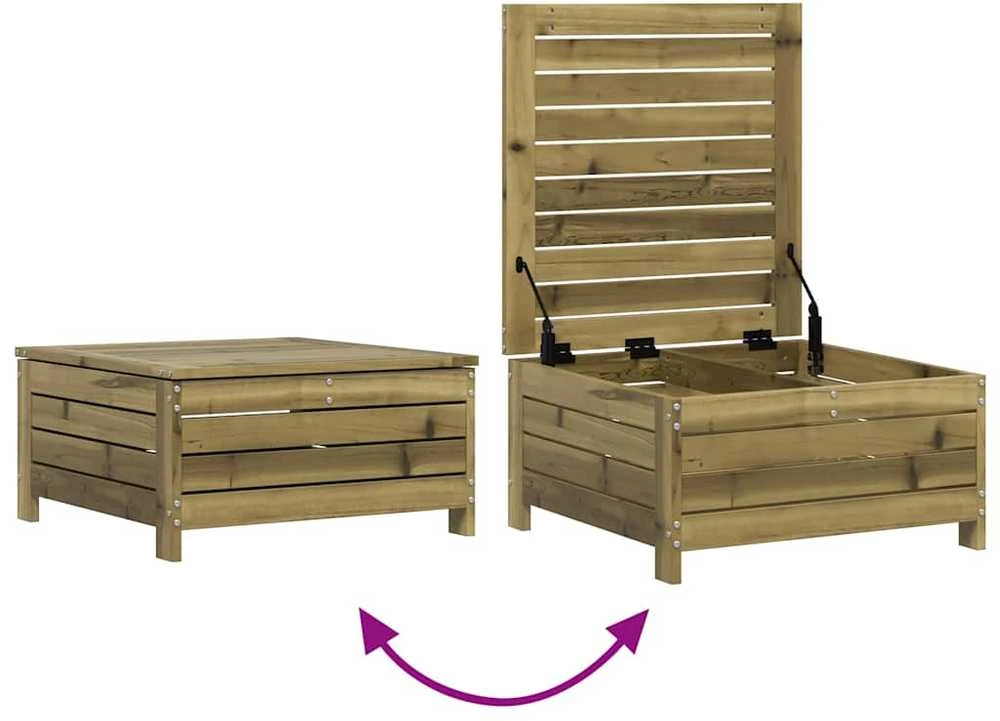 Sodo pakoja, 62x63,5x32cm, impregnuota pušies mediena