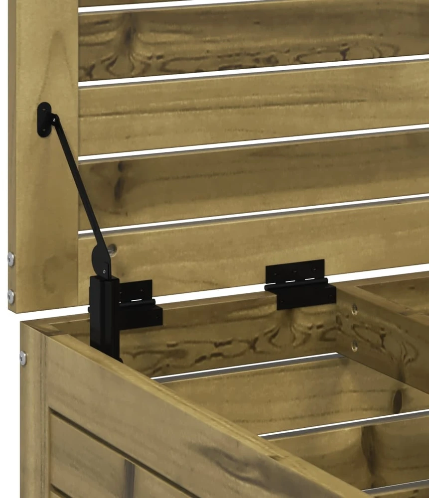 Sodo pakoja su pagalvėle, impregnuota pušies mediena
