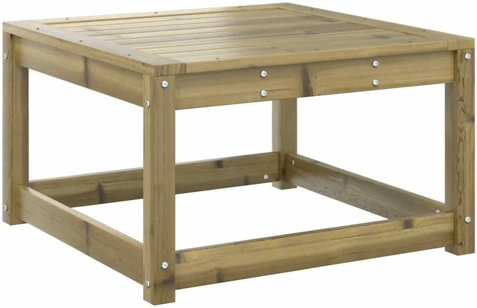 Sodo pakoja su pagalvėlėmis, 63,5x63,5x38cm, impregnuota pušis